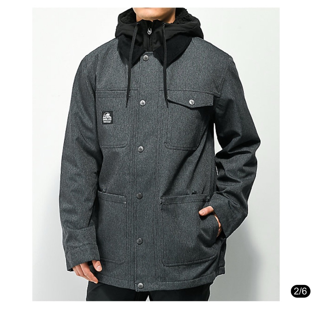 Lurking Class Men’s Large 10K Snowboard Jacket Ski Outdoor Winter Waterproof